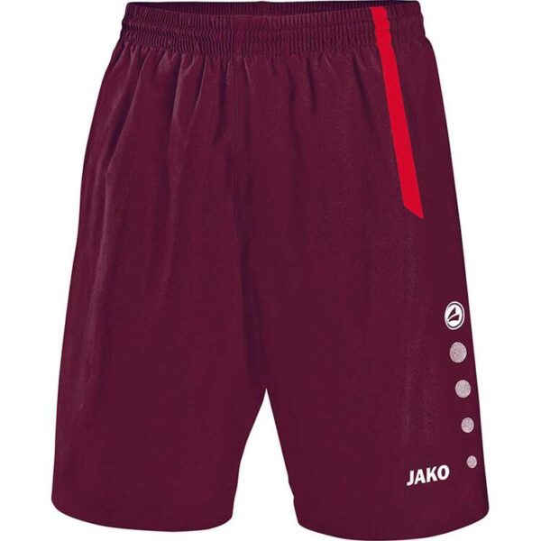 Jako Sporthose Turin maroon rot 4462 14 Gr. 152