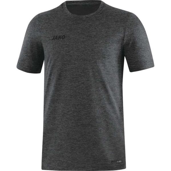 Jako T-Shirt Premium Basics anthrazit meliert 6129 21 Gr. 34