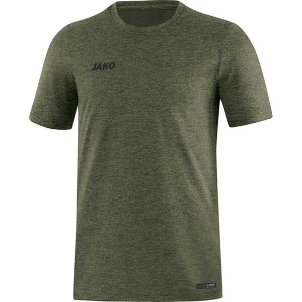 Jako T-Shirt Premium Basics khaki meliert 6129 28 Gr. 40