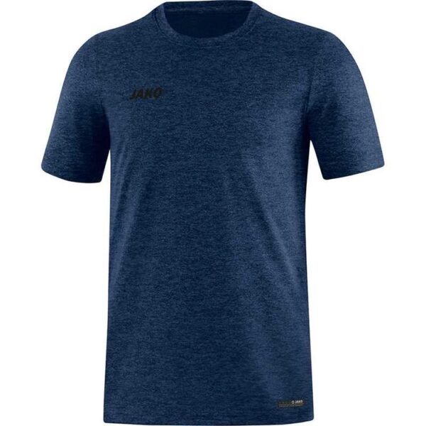 Jako T-Shirt Premium Basics marine meliert 6129 49 Gr. 34