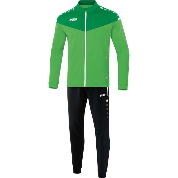 jako trainingsanzug polyester champ 20 soft green sportgruen m9120 22 gr l