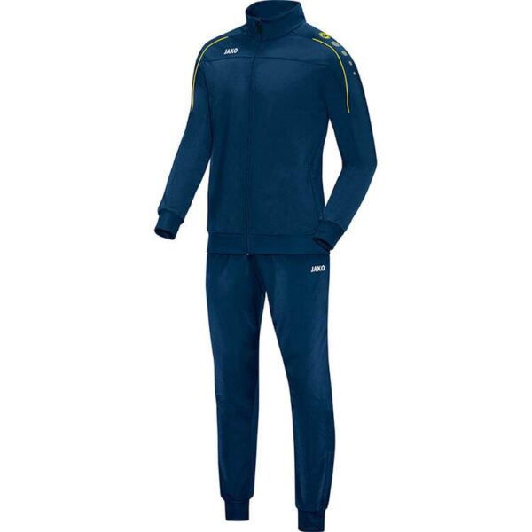 Jako Trainingsanzug Polyester Classico nightblue/citro M9150 42 Gr....