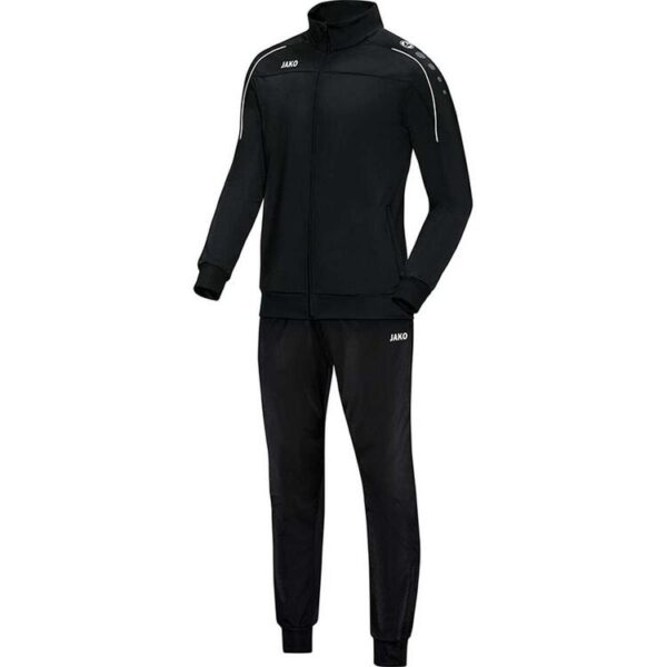 Jako Trainingsanzug Polyester Classico schwarz M9150 08 Gr. L