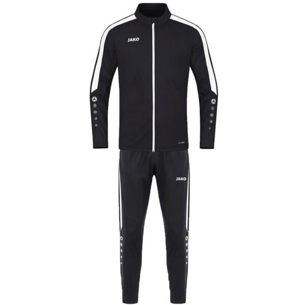 Jako Trainingsanzug Polyester Power - Farbe: schwarz - Gr. XXL