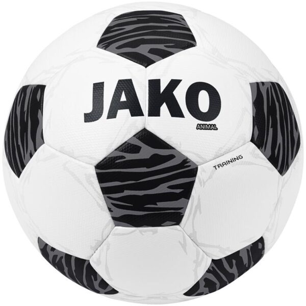 Jako Trainingsball Animal 2313 wei?/schwarz/steingrau - Gr. 4