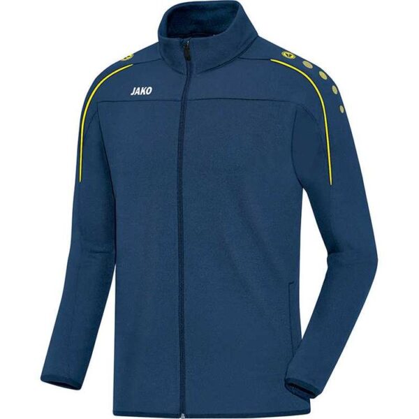 Jako Trainingsjacke Classico nightblue/citro 8750 42 Gr. XXL