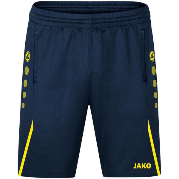 Jako Trainingsshort Challenge 8521 marine/neongelb Gr. S