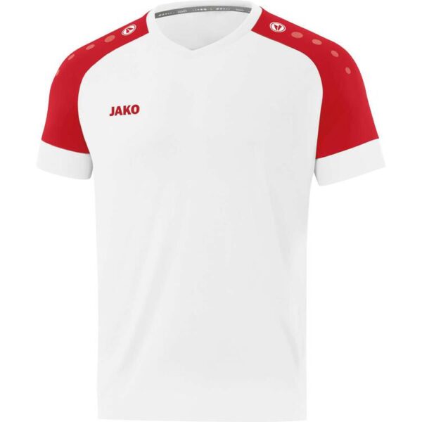 Jako Trikot Champ 2.0 KA 4220-10 wei?/sportrot Gr. 116