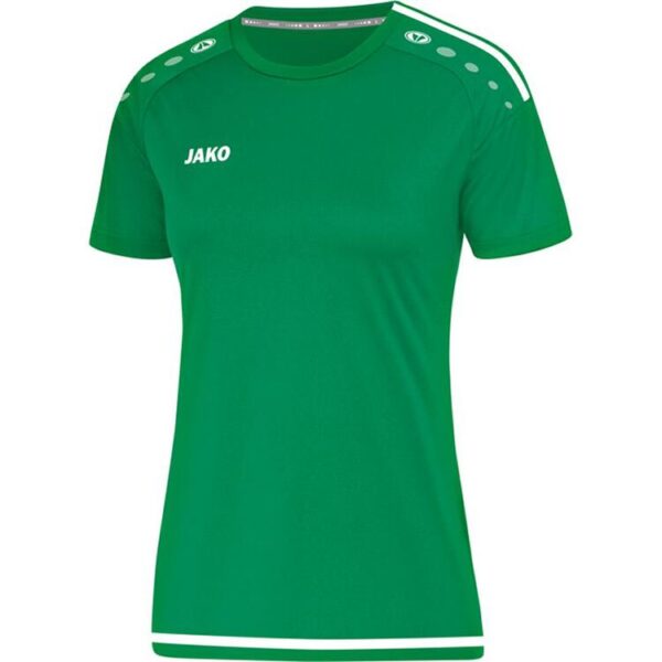 Jako Trikot Striker 2.0 KA Damen sportgr?n/wei? 4219D 06 Gr. 34