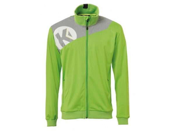 Kempa CORE 2.0 POLY JACKE hope gr?n/dark grau melan 116