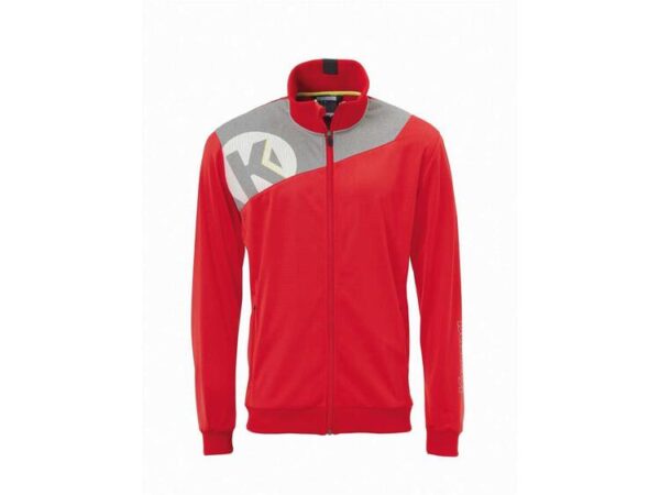 Kempa CORE 2.0 POLY JACKE rot/dark grau melange 116