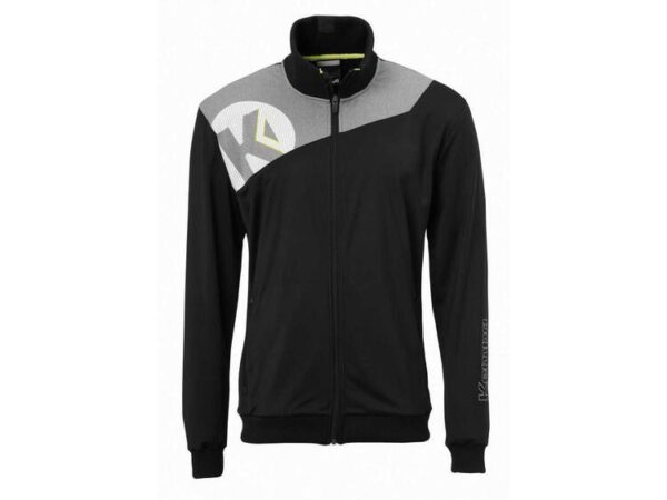 Kempa CORE 2.0 POLY JACKE schwarz/dark grau melange 116