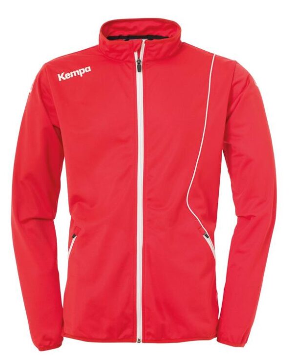 Kempa Curve Classic Jacke 200508302 rot/wei? Gr. 128