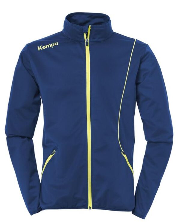 Kempa Curve Classic Jacke 200508309 deep blau/fluo gelb Gr. XXL