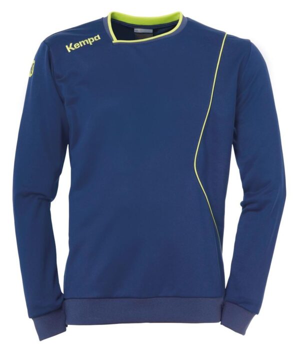 Kempa CURVE TRAINING TOP 200508809 deep blau/fluo gelb Gr. 116