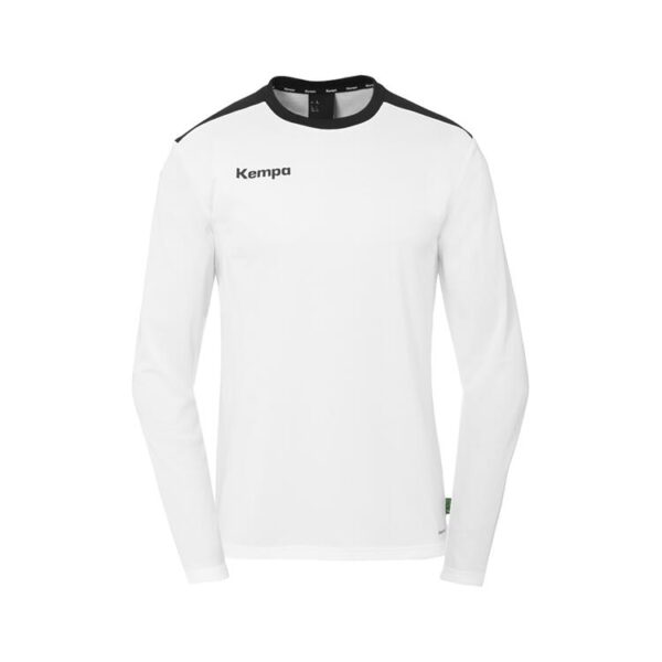 Kempa Emotion 27 Langarmshirt 200512717 wei?/schwarz - Gr. 152