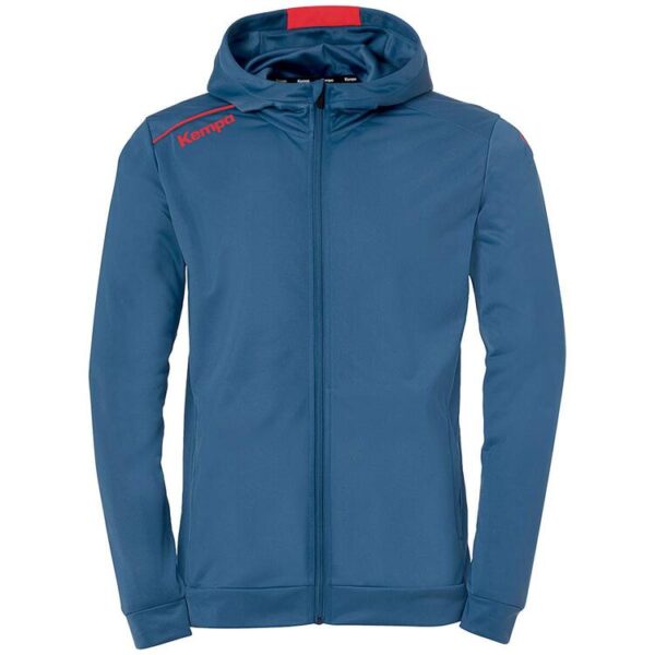 Kempa PLAYER HOOD JACKET 200362408 ice grau/fluo rot - Gr. 128