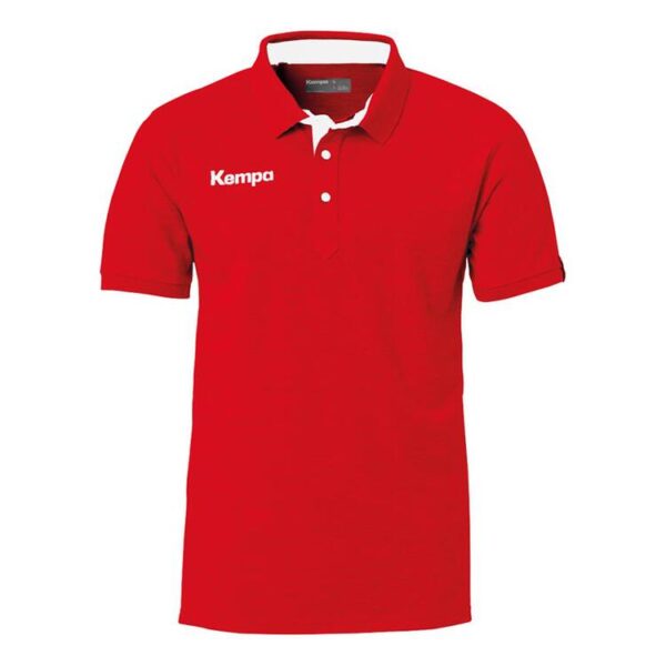 Kempa PRIME POLO SHIRT 200215901 rot/wei? Gr. 140