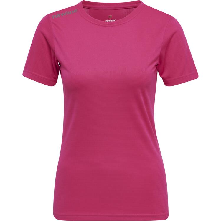 newline core damen laufshirt s s 500100 pink peacock