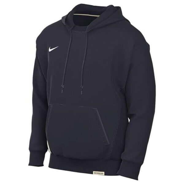 Nike Herren DF SI PO HOODIE FD7734 OBSIDIAN/WHITE - Gr. 2XL