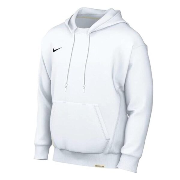 Nike Herren DF SI PO HOODIE FD7734 WHITE/BLACK - Gr. L