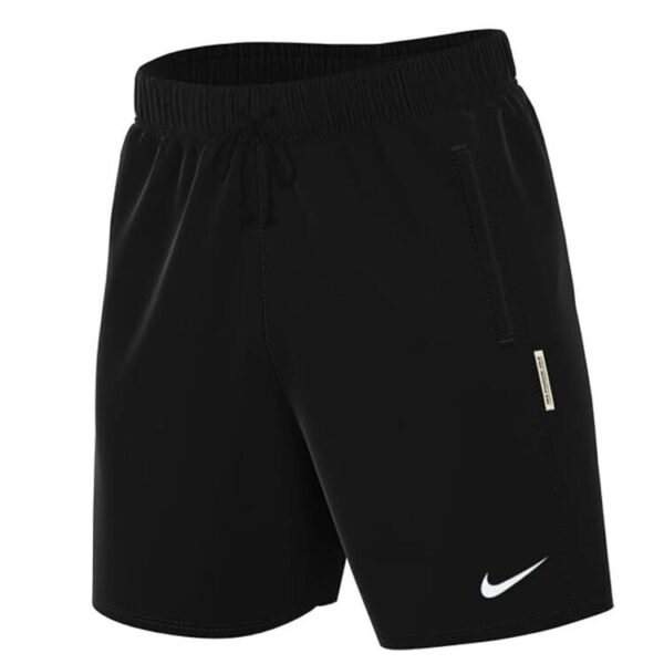 Nike Herren Dri-Fit Fleece Short 8In BLACK/WHITE M