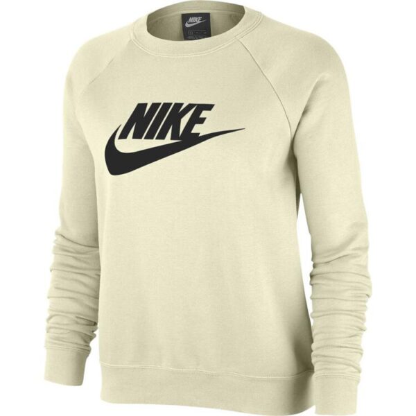 NIKE SPORTSWEAR ESSENTIAL WOMEN FLEECE BV4112 COCONUT MILK/BLACK...