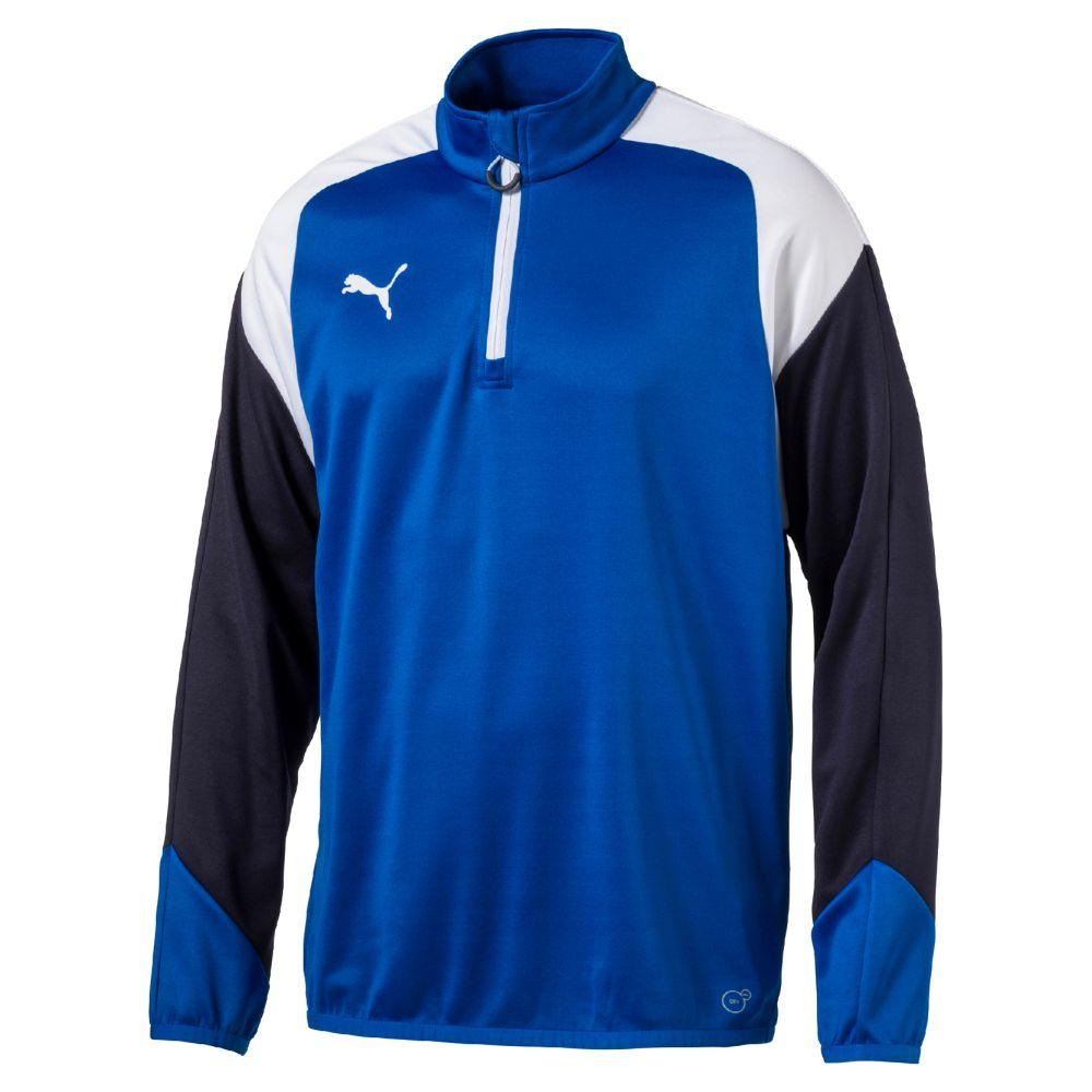 puma esito 4 1 4 zip training top pumaroyal pumawhite pumanewnavy 655220 02 gr