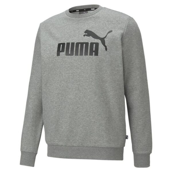 Puma ESS Big Logo Crew 586678 Medium Gray Heather - Gr. 3XL