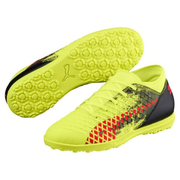 Puma FUTURE 18.4 TT Jr Fizzy Yellow-Red Blast-Puma Black 104351 1...