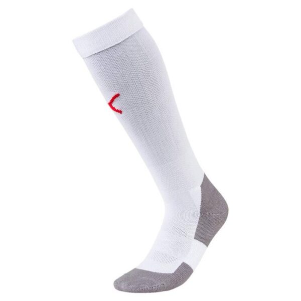 Puma Team LIGA Socks CORE 703441 Puma White-Puma Red - Gr. 2