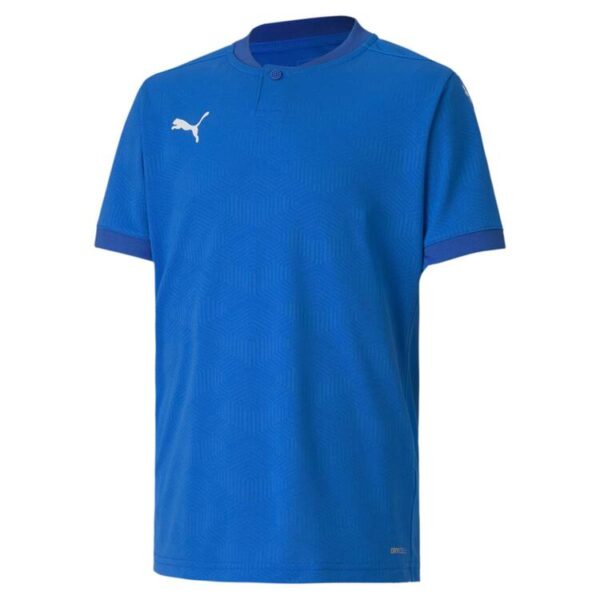 Puma teamFINAL 21 Jersey Jr Electric Blue Lemonade-Team Power Blue...