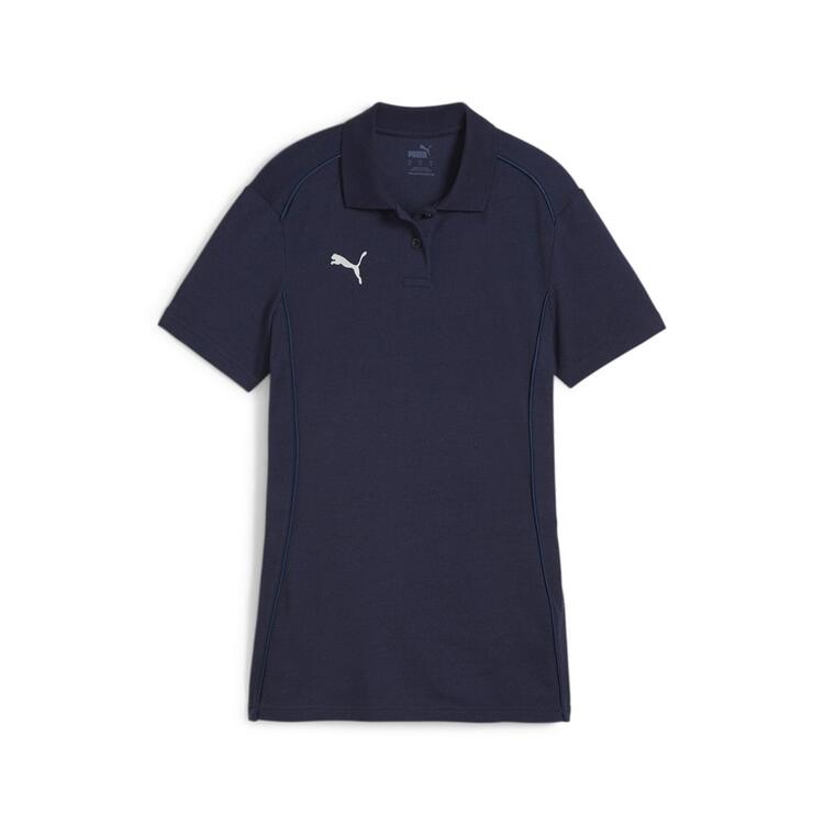 puma teamfinal casuals polo wmn 658537 puma navy puma silver gr m