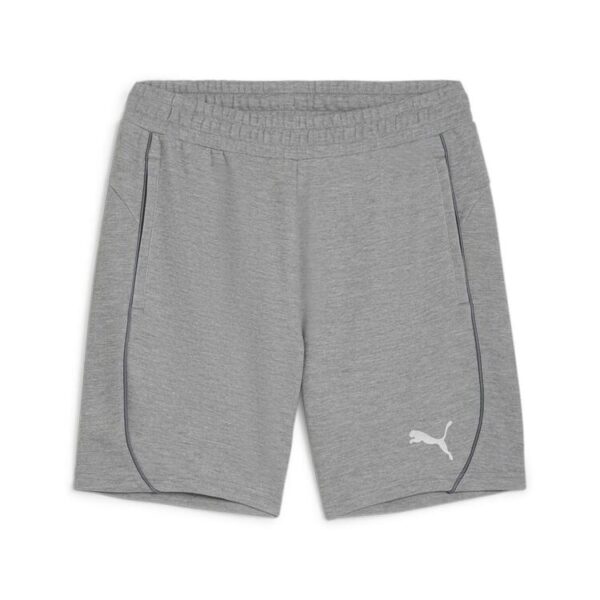 Puma teamFINAL Casuals Shorts 658538 Medium Gray Heather-PUMA...