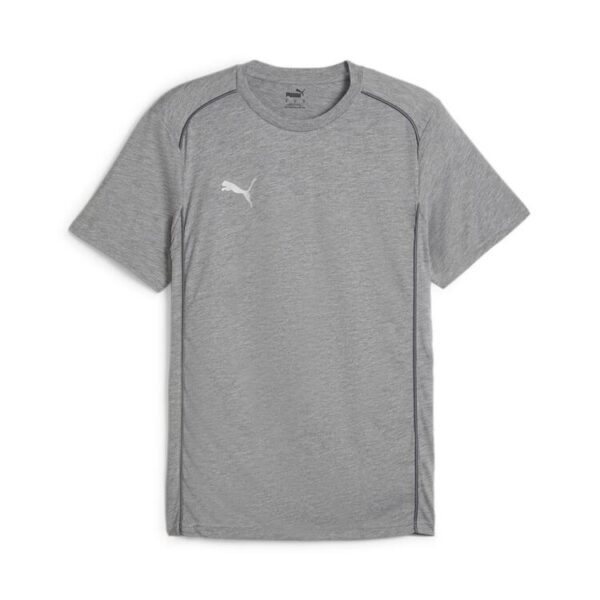 Puma teamFINAL Casuals Tee 658544 Medium Gray Heather-PUMA Silver -...