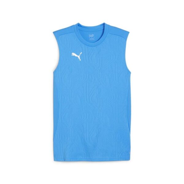 Puma teamFINAL Training Jersey SL 658559 Ignite Blue-PUMA Silver -...