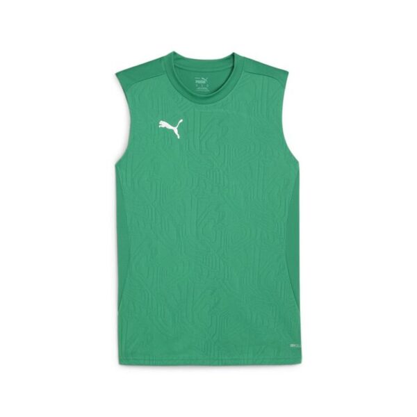 Puma teamFINAL Training Jersey SL 658559 Sport Green-PUMA Silver -...