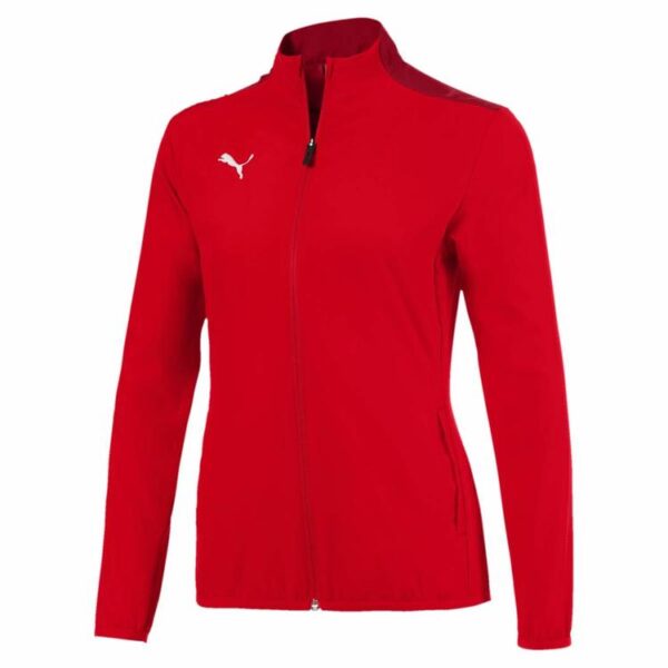 Puma teamGOAL 23 Sideline Jacket W Puma Red-Chili Pepper 656936 01...