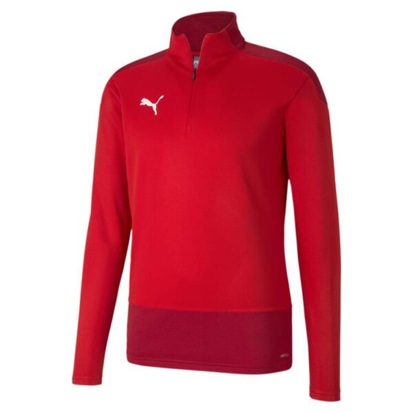 Puma teamGOAL 23 Training 1/4 Zip T Puma Red-Chili Pepper 656476 01...