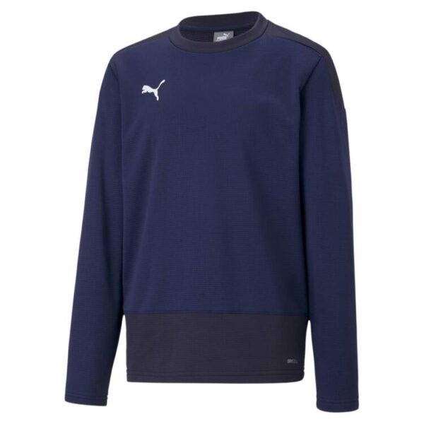 Puma teamGOAL 23 Training Sweat Kinder 656568 Peacoat-Puma New Navy...