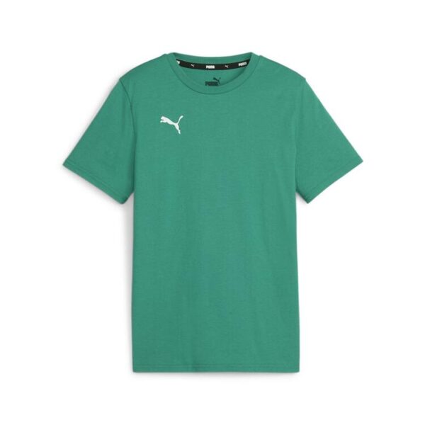 Puma teamGOAL Casuals Tee Jr 658616 Sport Green-PUMA White - Gr. 116