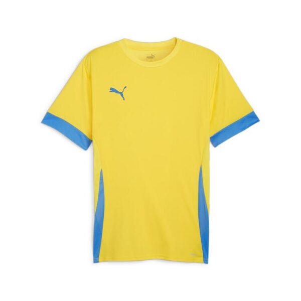 Puma teamGOAL Matchday Jersey 705747 Faster Yellow-Electric Blue...