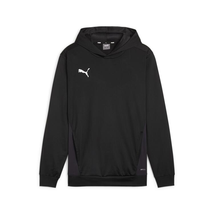 puma teamgoal training hoody m 658803 puma black puma white flat dark gray gr l