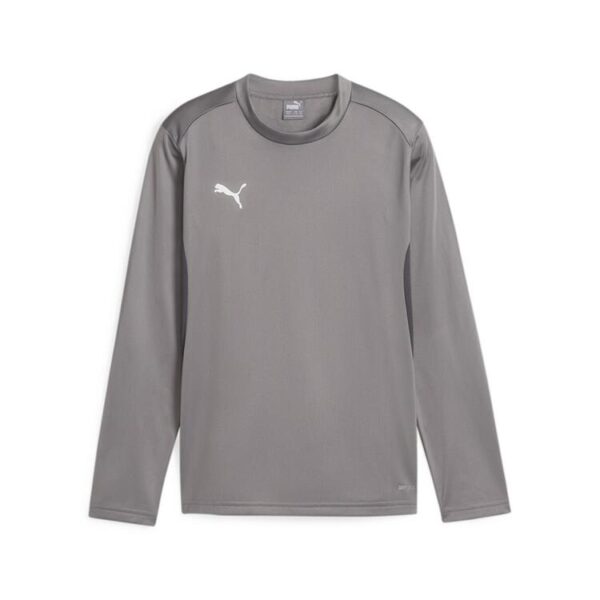 Puma teamGOAL Training Sweat Jr 658651 Cast Iron-PUMA White-Shadow...