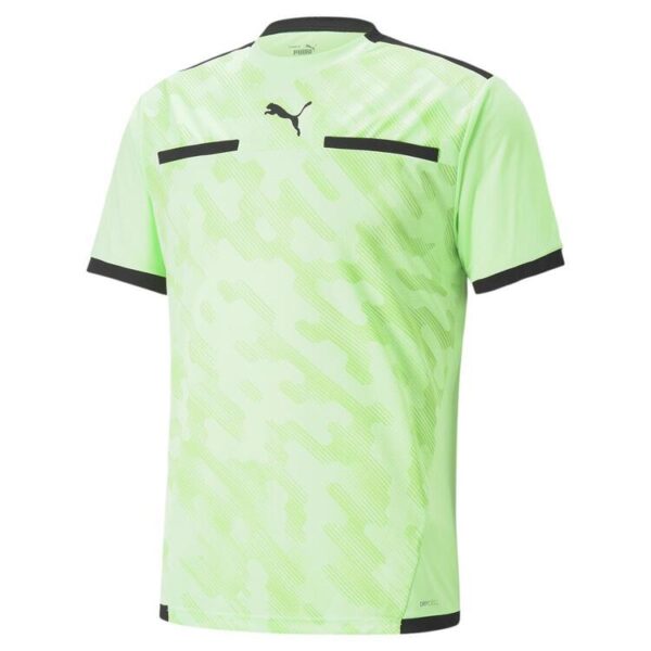 Puma teamLIGA Referee Jersey 705452 Fizzy Lime-Puma Black - Gr. 4XL