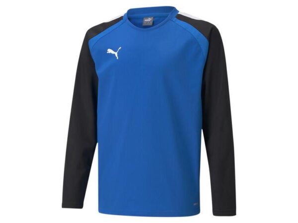 Puma teamLIGA Training Sweat Jr 657239 Electric Blue Lemonade-Puma...