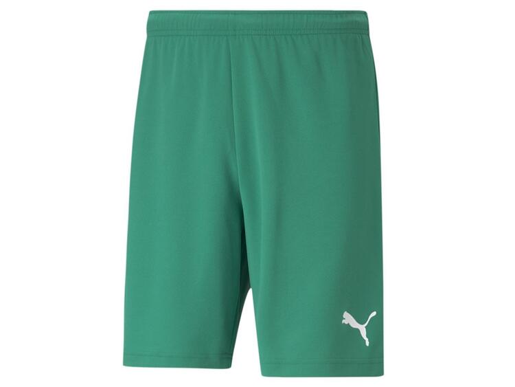 puma teamrise short 704942 pepper green puma white gr l