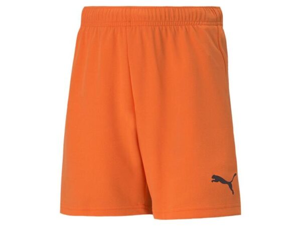 Puma teamRISE Short Jr 704943 GOLDEN POPPY-Puma Black - Gr. 116