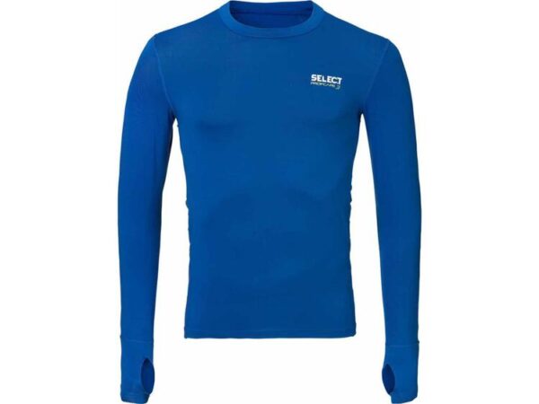 Select Kompressions-Shirt Lang blau 5690202222 Gr. M