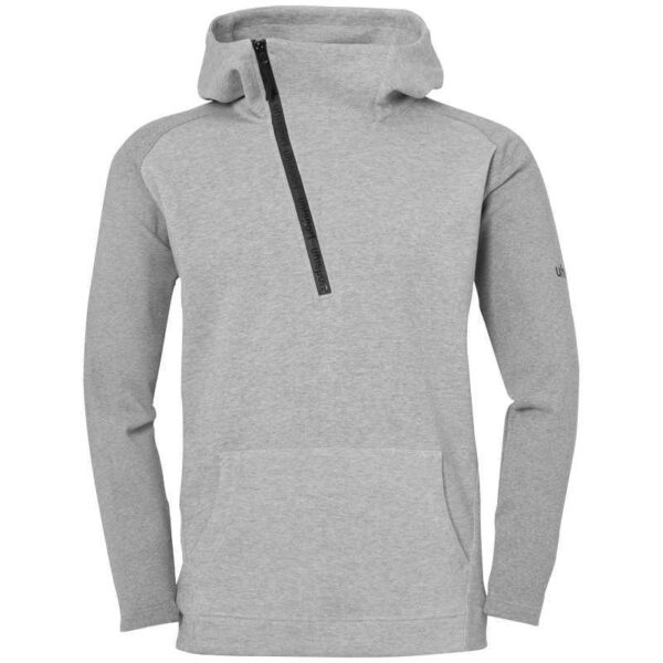 Uhlsport ESSENTIAL PRO ZIP-HOODIE 100506115 dark grau melange Gr. M